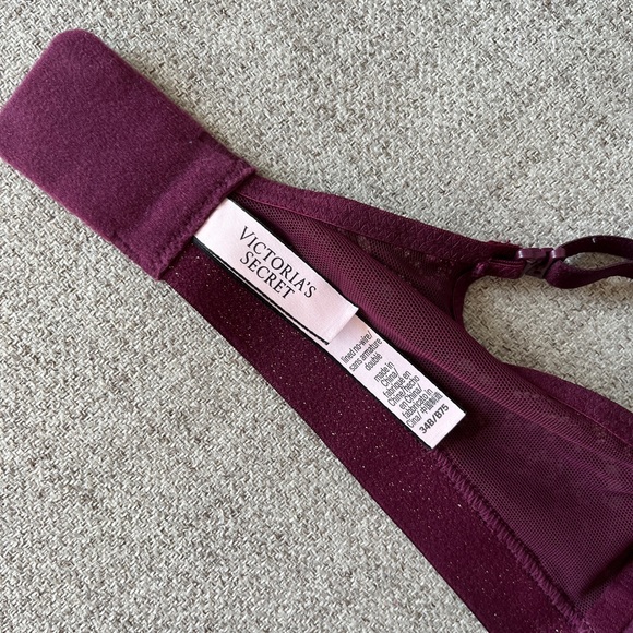 Victorias Secret Lace Lightly Lined Wireless Bra 34B - Picture 7 of 7